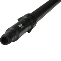 63"-109" Waterfed Telescopic Handle w/ Barbed Fitting, Transport Line, Black (V297352)