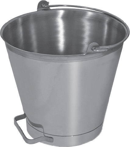 4 gallon Stainless Steel Pail with Handle (SSP16H)