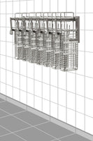 Wall Hanger for 6 Knife Baskets (KBUH6)
