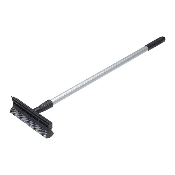 8" Windshield Sponge/Squeegee w/ Telescopic Handle, Vehicle Cleaning Line, Black (V473952)