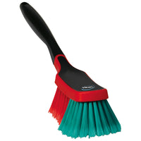 Multi-Purpose/Rim Hand Brush, Soft/Split, Vehicle Cleaning Line, Black (V525252)