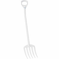 49" Hygiene Fork, White (V5690W) - Shadow Boards & Cleaning Products for Workplace Hygiene | Atesco Industrial Hygiene