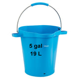 5 Gallon Hygienic  Bucket with measurement scale (V5692)