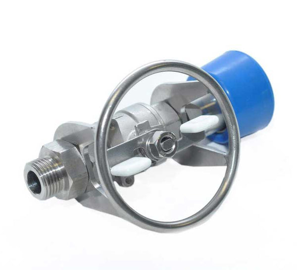1/2" Stainless Steel Valve with Quick Coupler (CABV102)