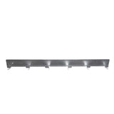 27" Stainless Steel Wall Bracket with 6 Hooks (A5014)