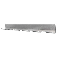 27" Stainless Steel Wall Bracket with 6 Hooks (A5014)