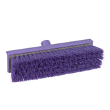 12" Medium Crimped Resin-Set Flat Sweeping Broom (B758RES) - Shadow Boards & Cleaning Products for Workplace Hygiene | Atesco Industrial Hygiene