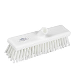 12" Professional Flat Sweeping Broom, Stiff (B993) - Shadow Boards & Cleaning Products for Workplace Hygiene | Atesco Industrial Hygiene