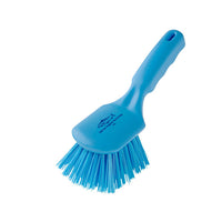 10" Stiff Short Handled Brush (D4) - Shadow Boards & Cleaning Products for Workplace Hygiene | Atesco Industrial Hygiene