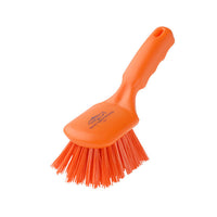 10" Stiff Resin-Set Short Handled Brush (D4RES) - Shadow Boards & Cleaning Products for Workplace Hygiene | Atesco Industrial Hygiene