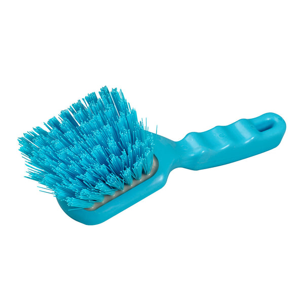 10" Stiff Resin-Set Short Handled Brush (D4RES) - Shadow Boards & Cleaning Products for Workplace Hygiene | Atesco Industrial Hygiene