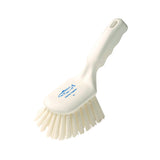 10" Stiff Short Handled Brush (D4) - Shadow Boards & Cleaning Products for Workplace Hygiene | Atesco Industrial Hygiene