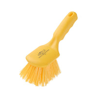 10" Stiff Short Handled Brush (D4) - Shadow Boards & Cleaning Products for Workplace Hygiene | Atesco Industrial Hygiene