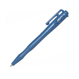 Detectable Retractable Pen with Pocket Clip and Lanyard Attachment 25/pack (DTR-BB-PC)