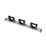 20" Rail with 3 Hold2 hangers (HD7) - Shadow Boards & Cleaning Products for Workplace Hygiene | Atesco Industrial Hygiene