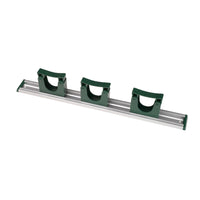 20" Rail with 3 Hold2 hangers (HD7) - Shadow Boards & Cleaning Products for Workplace Hygiene | Atesco Industrial Hygiene