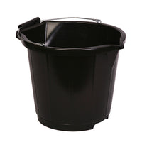 3.7 gallon Heavy Duty Polypropylene Bucket (MBK3) - Shadow Boards & Cleaning Products for Workplace Hygiene | Atesco Industrial Hygiene