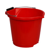 3.7 gallon Heavy Duty Polypropylene Bucket (MBK3) - Shadow Boards & Cleaning Products for Workplace Hygiene | Atesco Industrial Hygiene