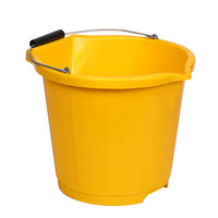 3.7 gallon Heavy Duty Polypropylene Bucket (MBK3) - Shadow Boards & Cleaning Products for Workplace Hygiene | Atesco Industrial Hygiene