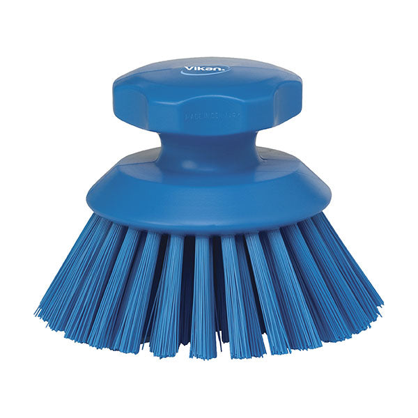 5" Round Scrub Brush, Stiff (V3885)