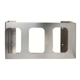 Stainless Steel Triple Side Loading Glove Box Dispenser (A6003)