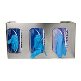 Stainless Steel Triple Side Loading Glove Box Dispenser (A6003)