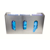 Stainless Steel Triple side loaded glove dispenser (A6103)