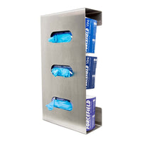 Stainless Steel Triple side loaded glove dispenser (A6103)