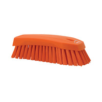 8" Angled Hand Scrub Brush, Stiff (V3890)