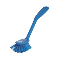 10.5" Dish Brush with Scraper, Soft (V4237)