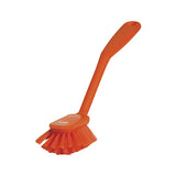 10.5" Dish Brush with Scraper, Soft (V4237)