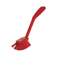 10.5" Dish Brush with Scraper, Soft (V4237)