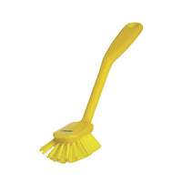 10.5" Dish Brush with Scraper, Soft (V4237)