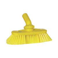 9" Waterfed Angle Adjustable Brush, Soft/Split Filaments (V7067) - Shadow Boards & Cleaning Products for Workplace Hygiene | Atesco Industrial Hygiene