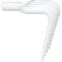 8" Hygienic Rake, White (V5691W) - Shadow Boards & Cleaning Products for Workplace Hygiene | Atesco Industrial Hygiene