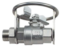 1.2" Stainless Steel Ball Valve with Protection Cover