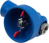 1/2" Stainless Steel Valve in Rubber Protection with Quick Coupler (CABV202)